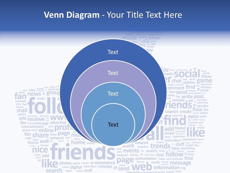 Vote Comment Symbol PowerPoint Template