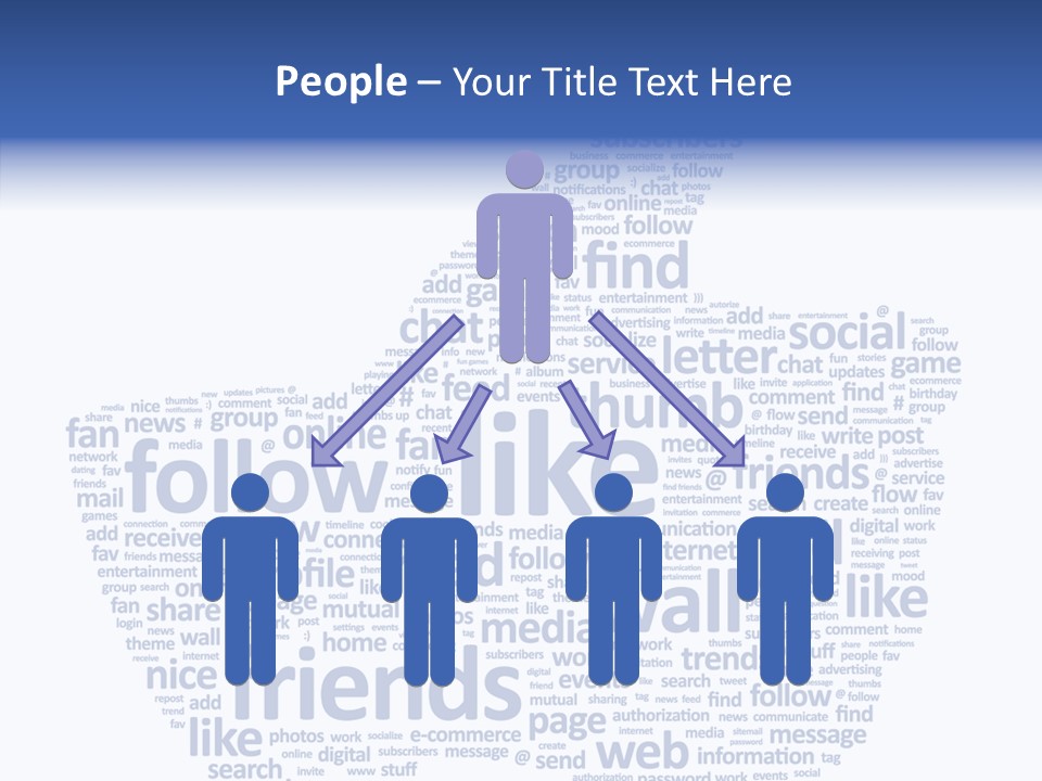 Vote Comment Symbol PowerPoint Template