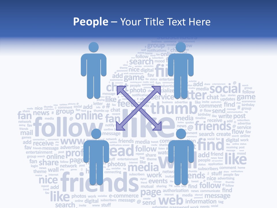 Vote Comment Symbol PowerPoint Template