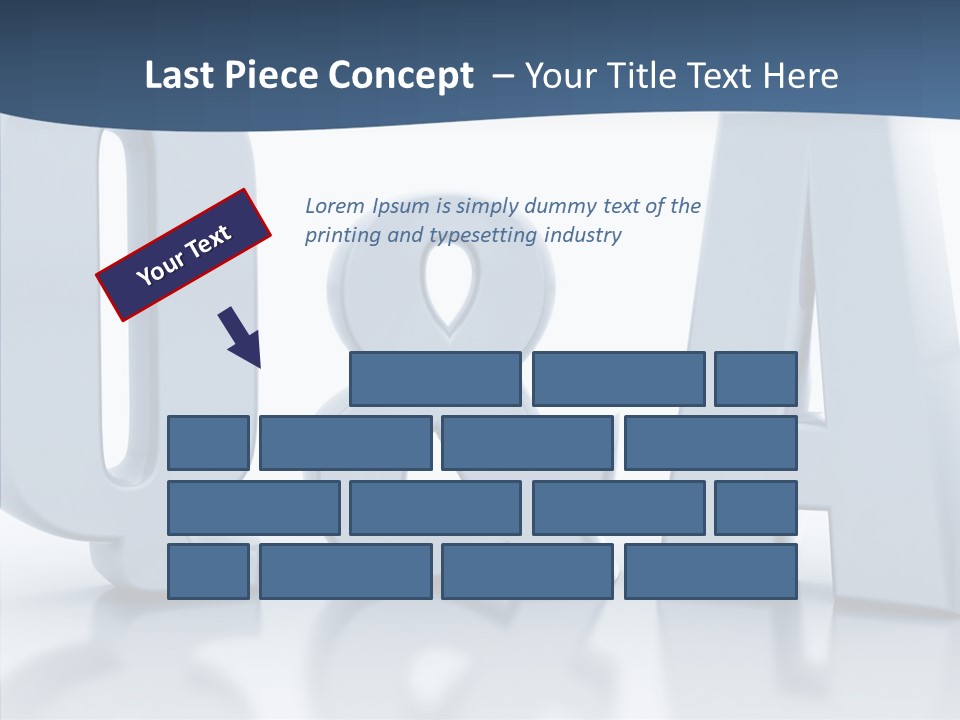 Symbol Concepts Red PowerPoint Template