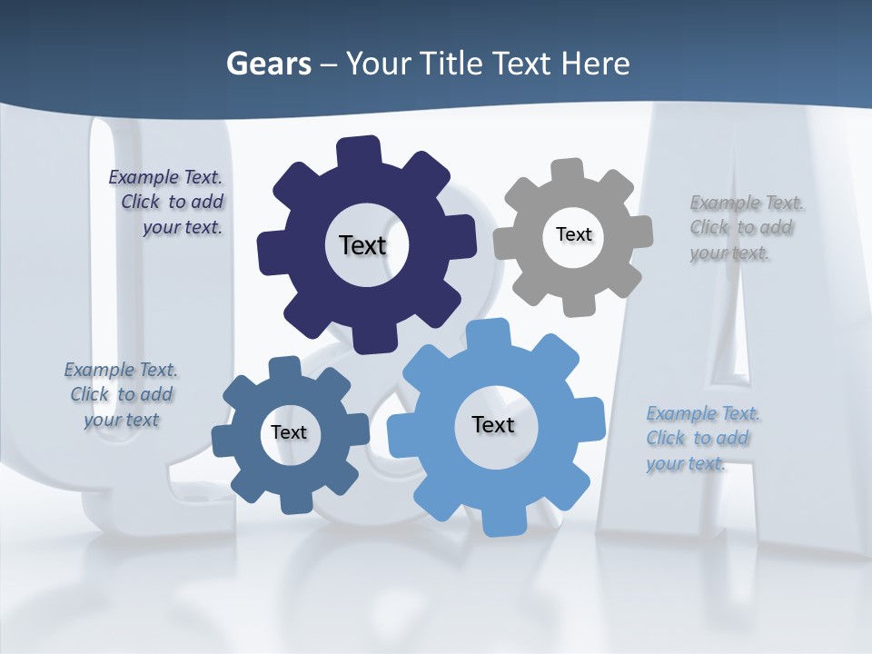 Symbol Concepts Red PowerPoint Template