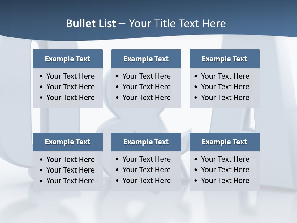 Symbol Concepts Red PowerPoint Template