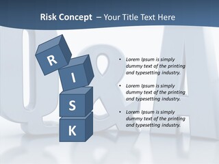 Symbol Concepts Red PowerPoint Template