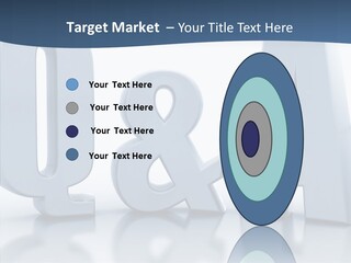 Symbol Concepts Red PowerPoint Template