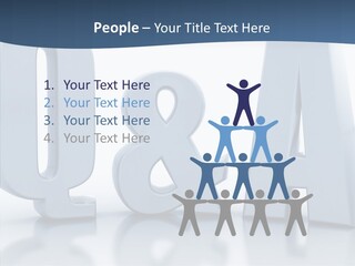 Symbol Concepts Red PowerPoint Template