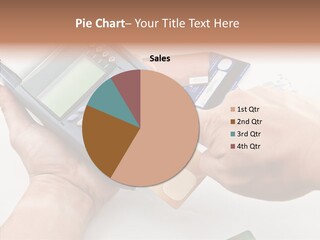 Keypad Market Machine PowerPoint Template