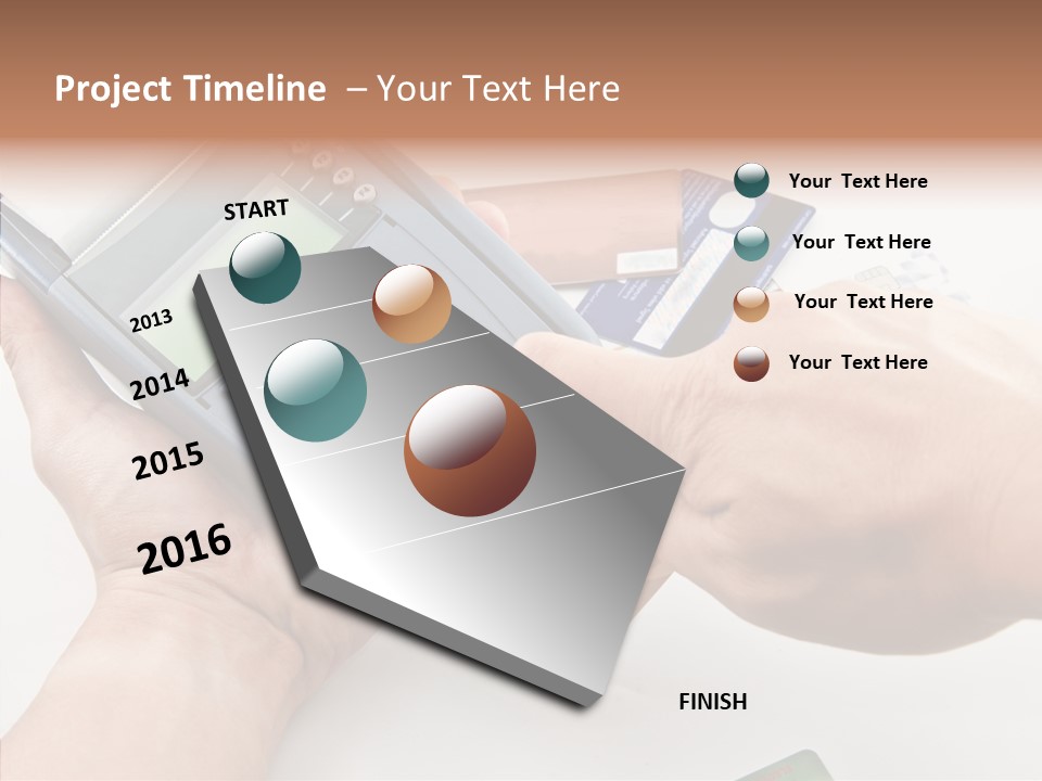 Keypad Market Machine PowerPoint Template