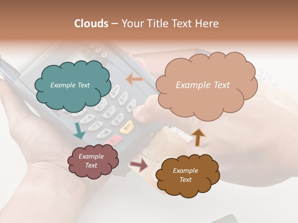 Keypad Market Machine PowerPoint Template