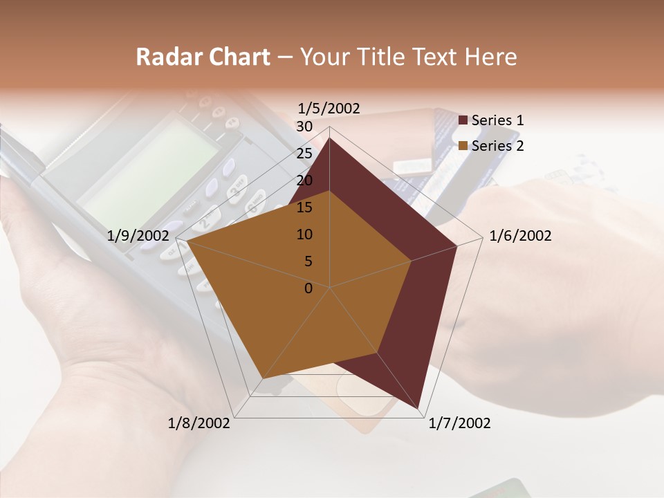 Keypad Market Machine PowerPoint Template