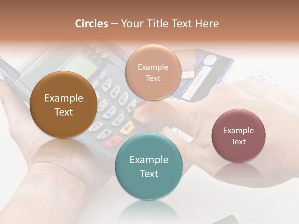 Keypad Market Machine PowerPoint Template