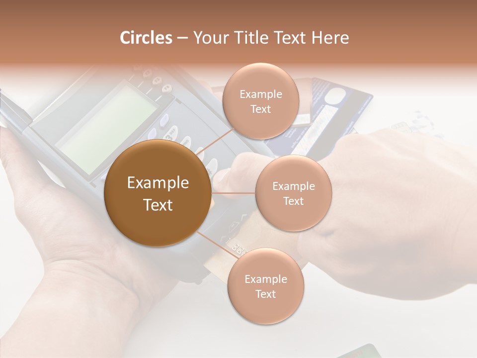 Keypad Market Machine PowerPoint Template