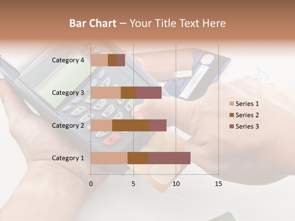 Keypad Market Machine PowerPoint Template