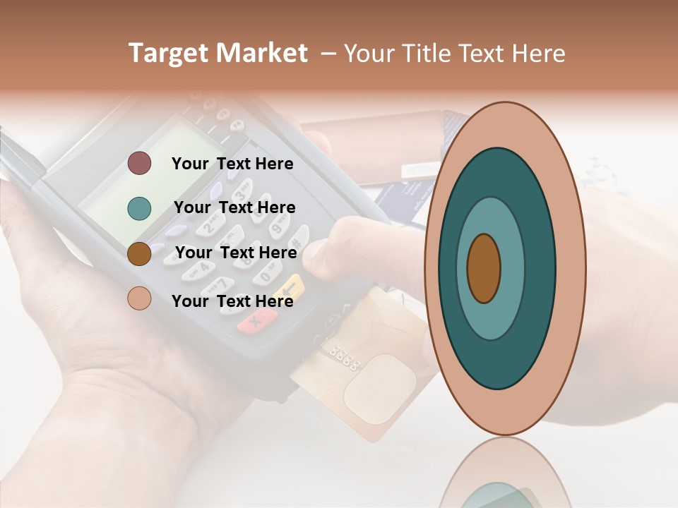 Keypad Market Machine PowerPoint Template