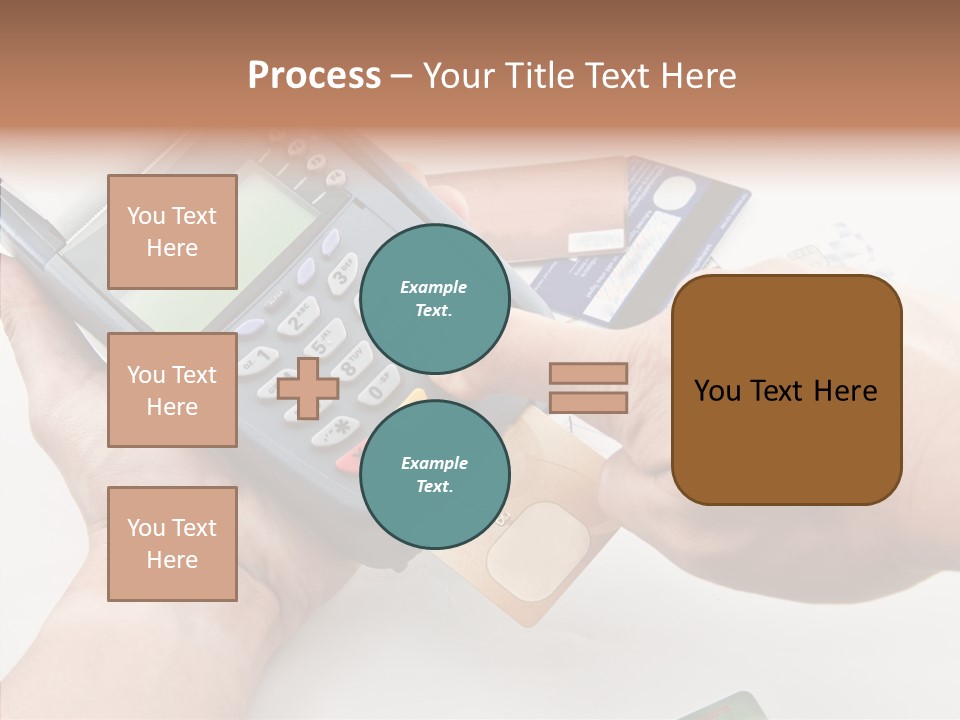 Keypad Market Machine PowerPoint Template