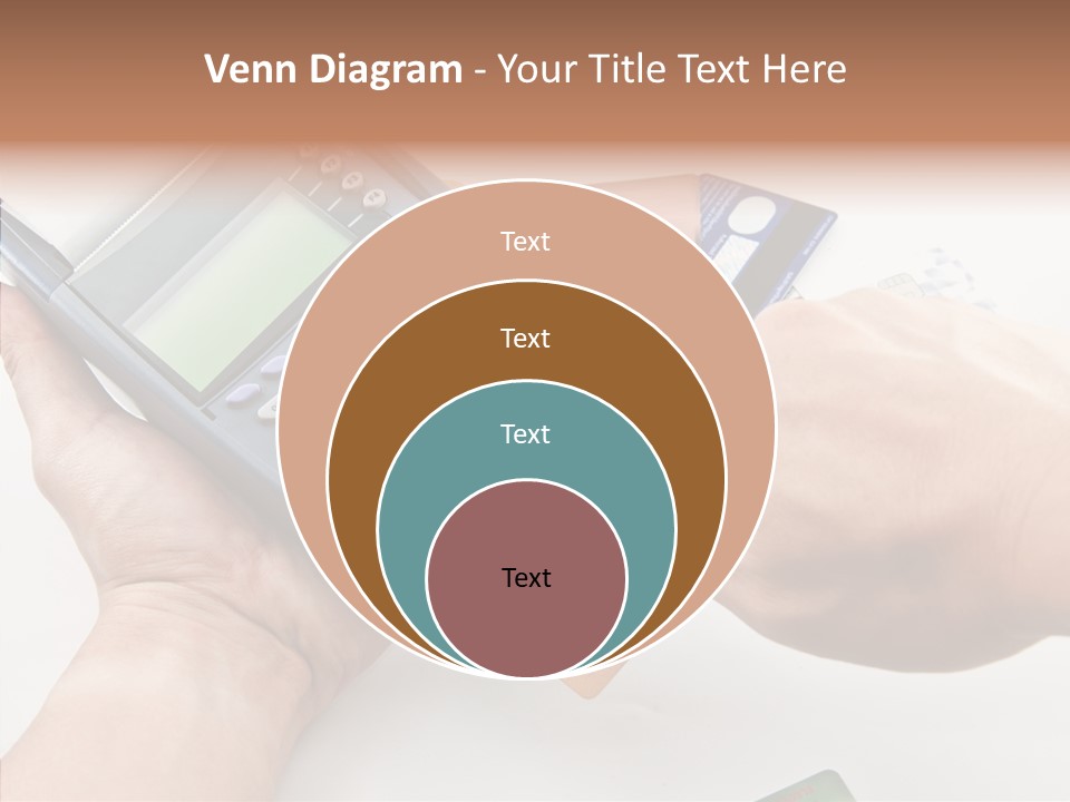 Keypad Market Machine PowerPoint Template