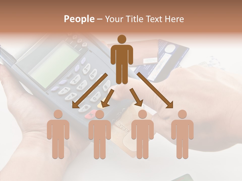 Keypad Market Machine PowerPoint Template