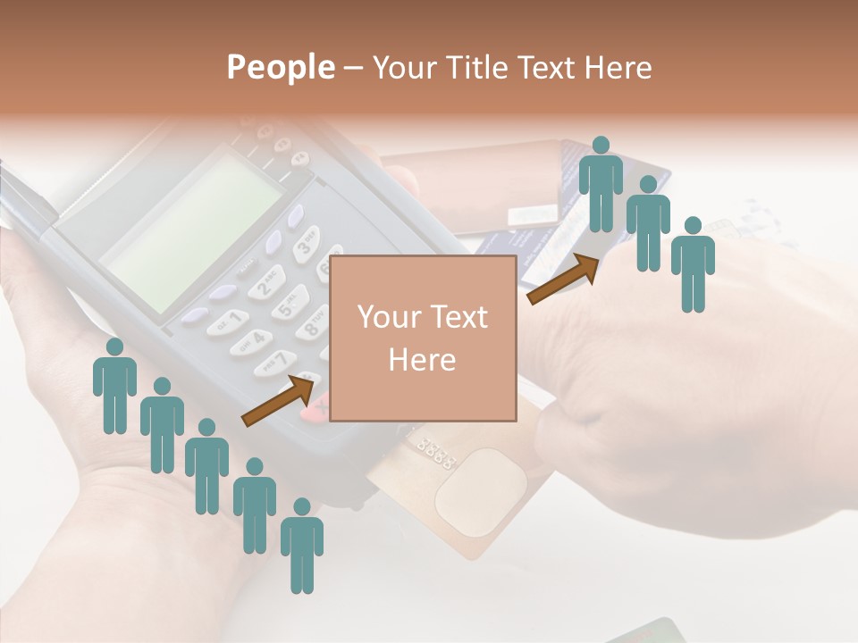 Keypad Market Machine PowerPoint Template