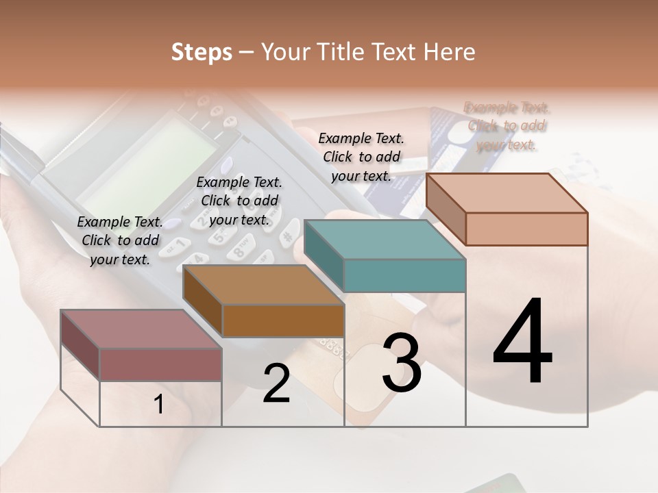 Keypad Market Machine PowerPoint Template