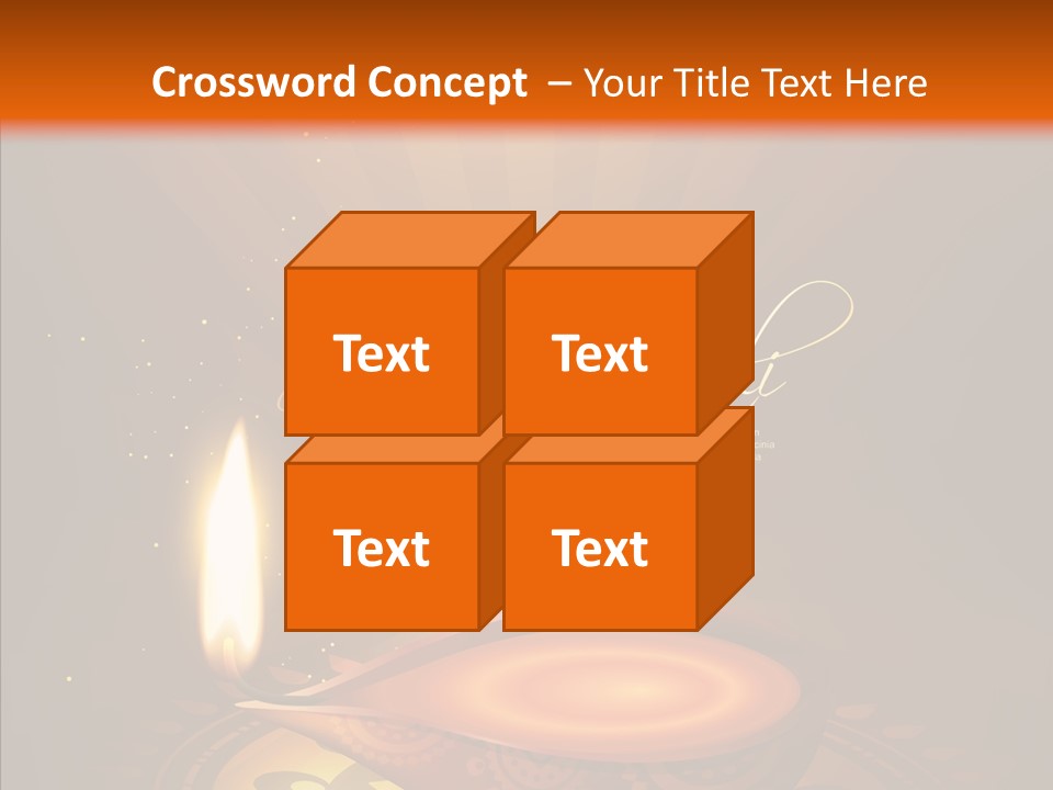 Clip Space Glowing PowerPoint Template