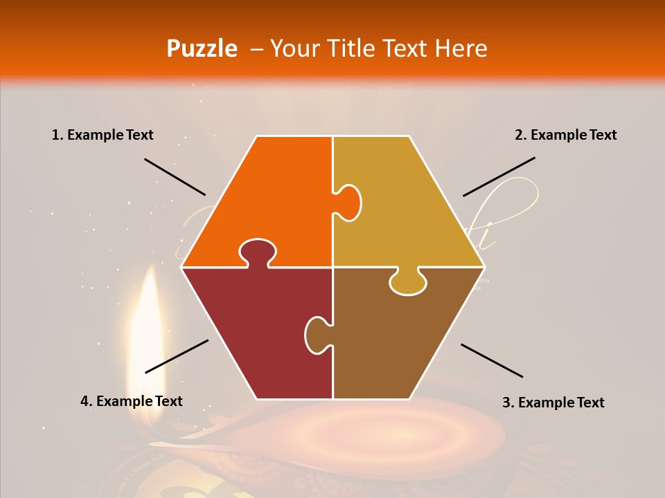 Clip Space Glowing PowerPoint Template