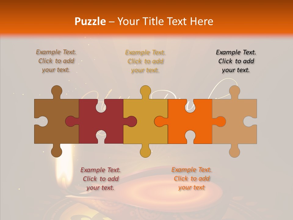 Clip Space Glowing PowerPoint Template