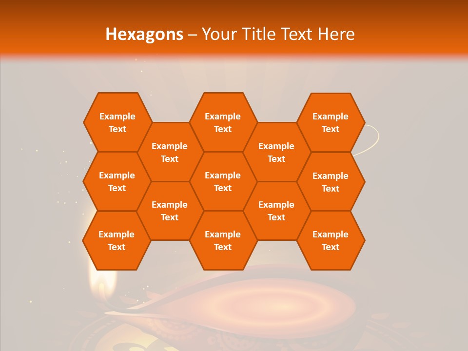 Clip Space Glowing PowerPoint Template