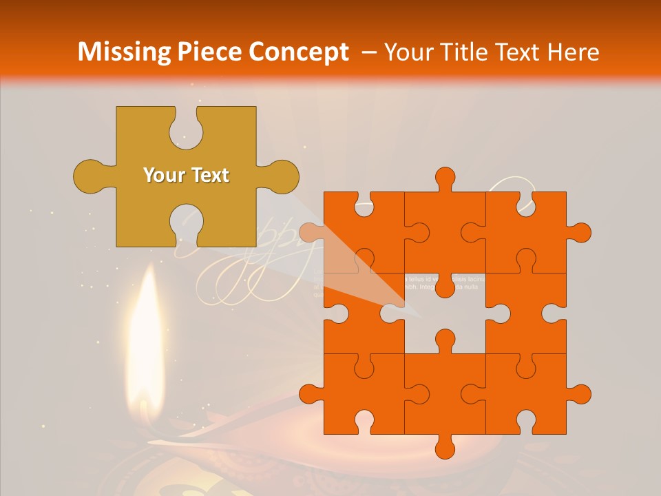 Clip Space Glowing PowerPoint Template