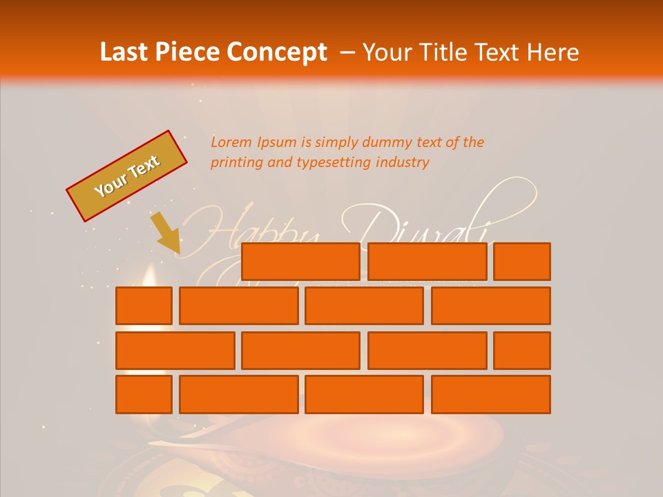 Clip Space Glowing PowerPoint Template