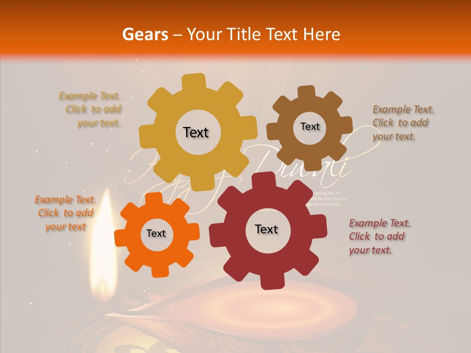 Clip Space Glowing PowerPoint Template