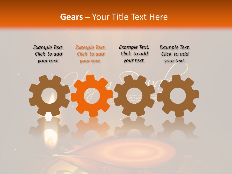 Clip Space Glowing PowerPoint Template