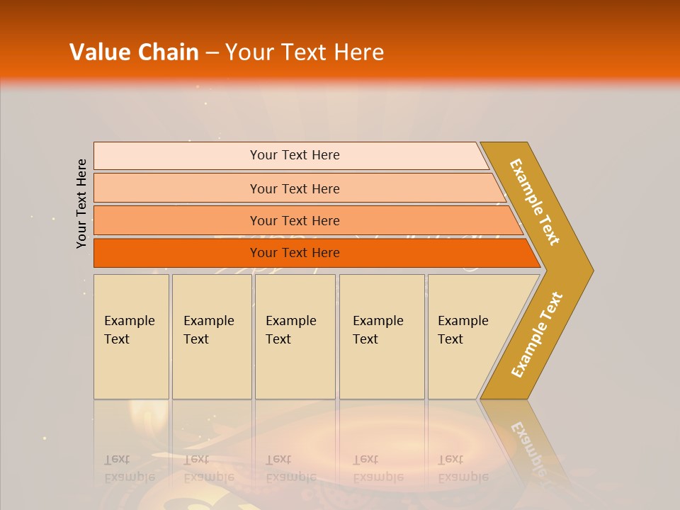 Clip Space Glowing PowerPoint Template