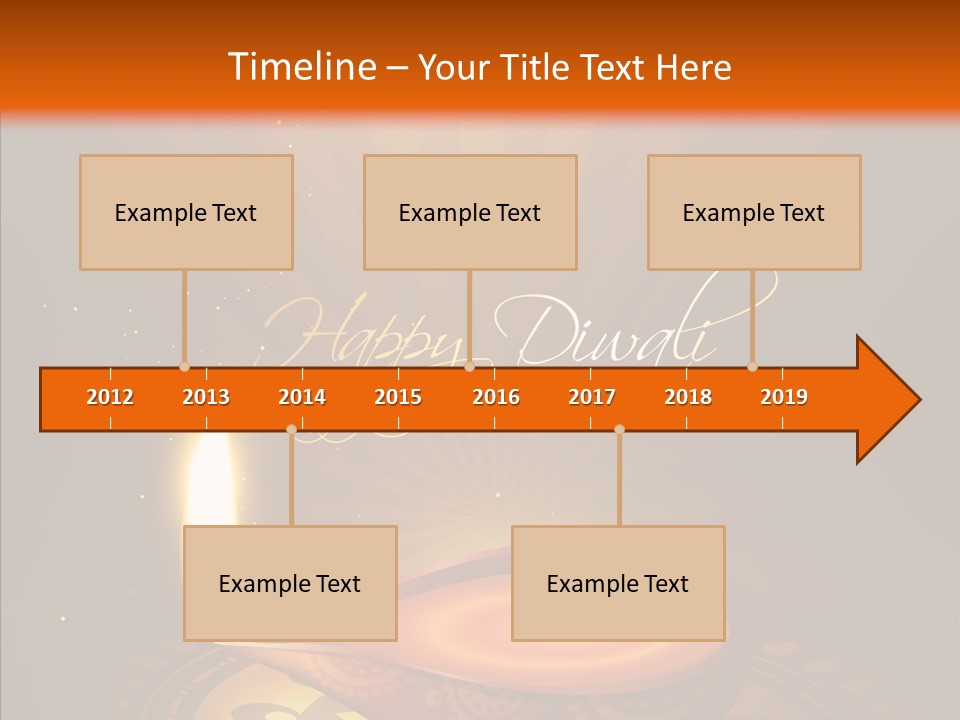 Clip Space Glowing PowerPoint Template