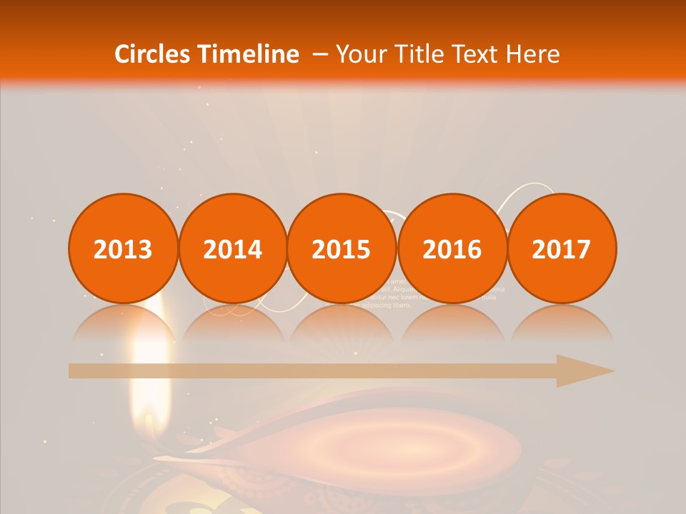 Clip Space Glowing PowerPoint Template