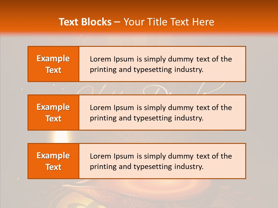 Clip Space Glowing PowerPoint Template