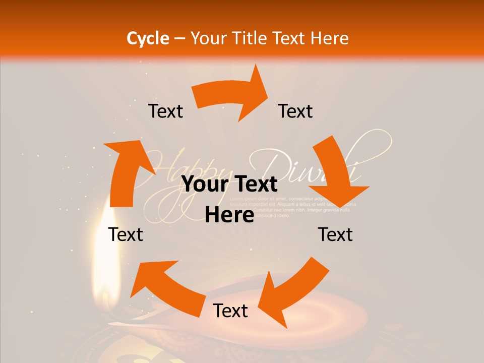 Clip Space Glowing PowerPoint Template
