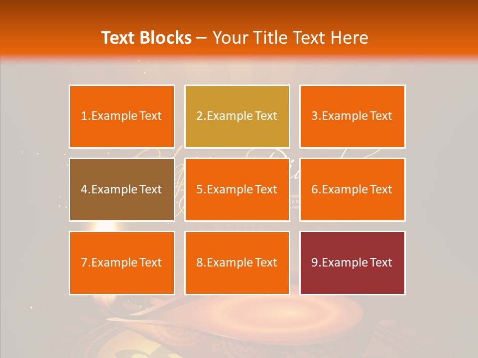 Clip Space Glowing PowerPoint Template