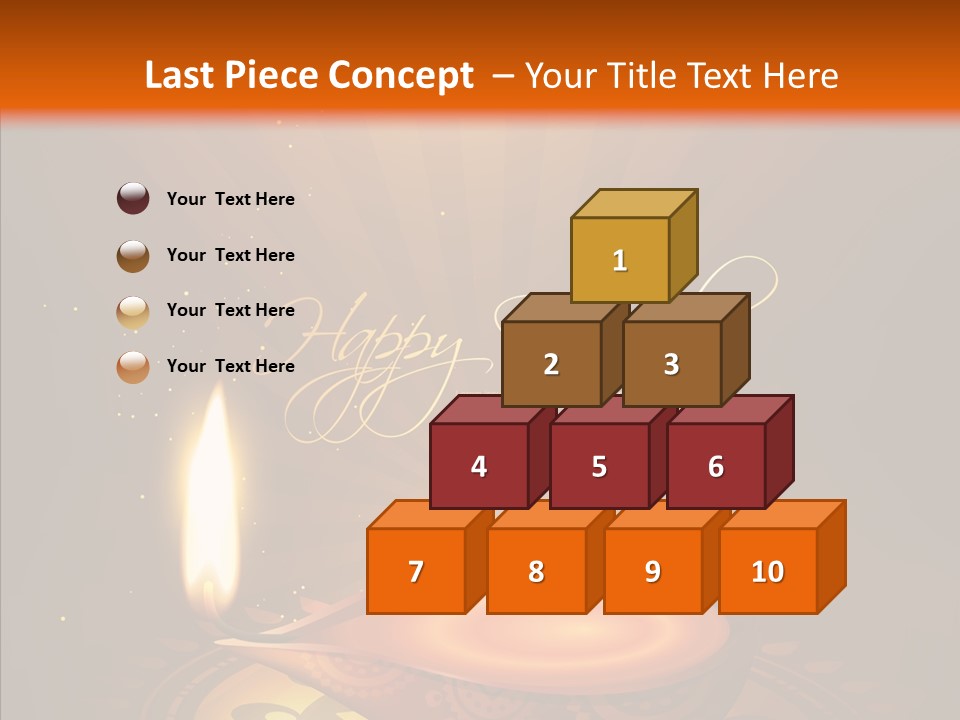 Clip Space Glowing PowerPoint Template