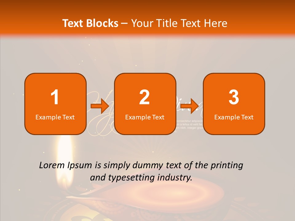 Clip Space Glowing PowerPoint Template
