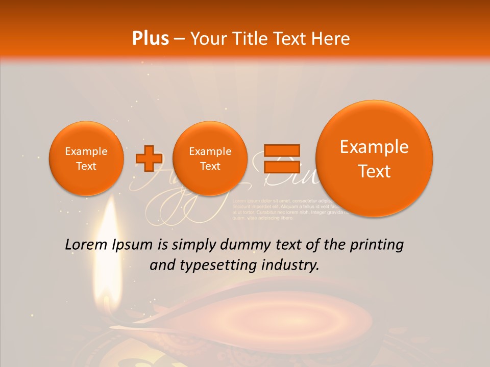 Clip Space Glowing PowerPoint Template