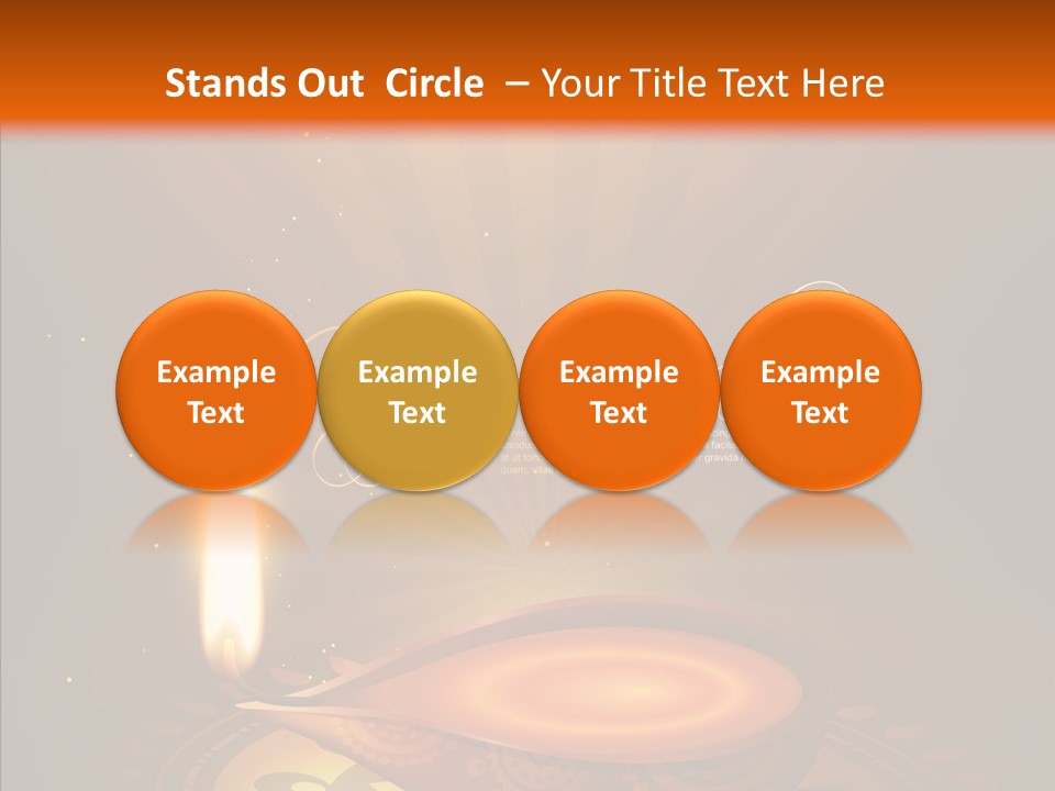 Clip Space Glowing PowerPoint Template