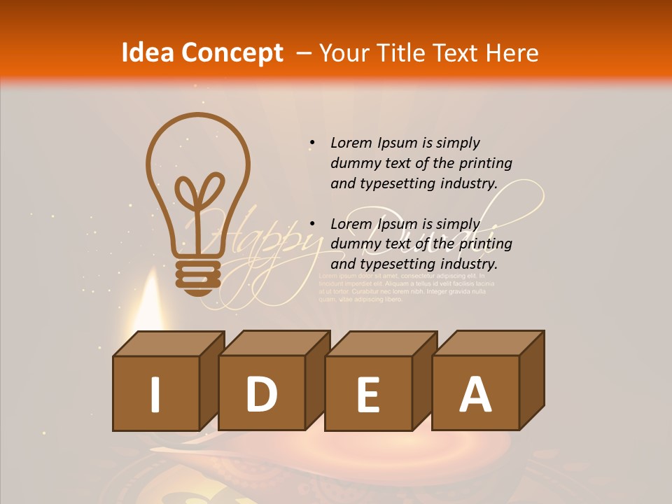 Clip Space Glowing PowerPoint Template