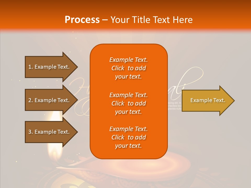 Clip Space Glowing PowerPoint Template
