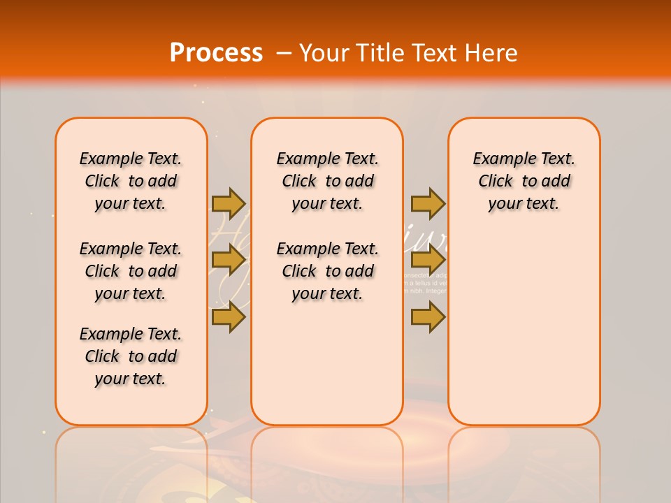 Clip Space Glowing PowerPoint Template