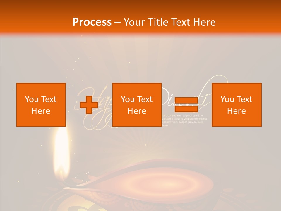 Clip Space Glowing PowerPoint Template