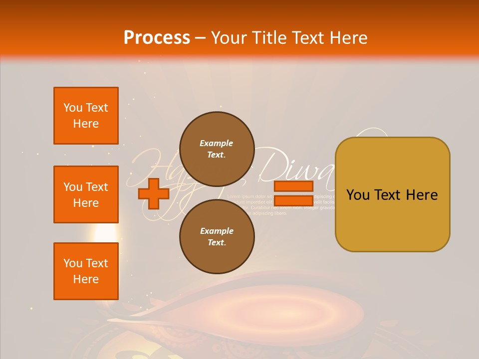 Clip Space Glowing PowerPoint Template
