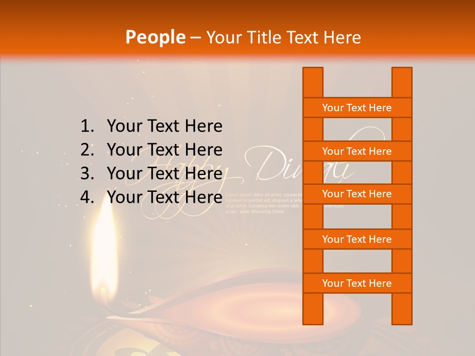 Clip Space Glowing PowerPoint Template
