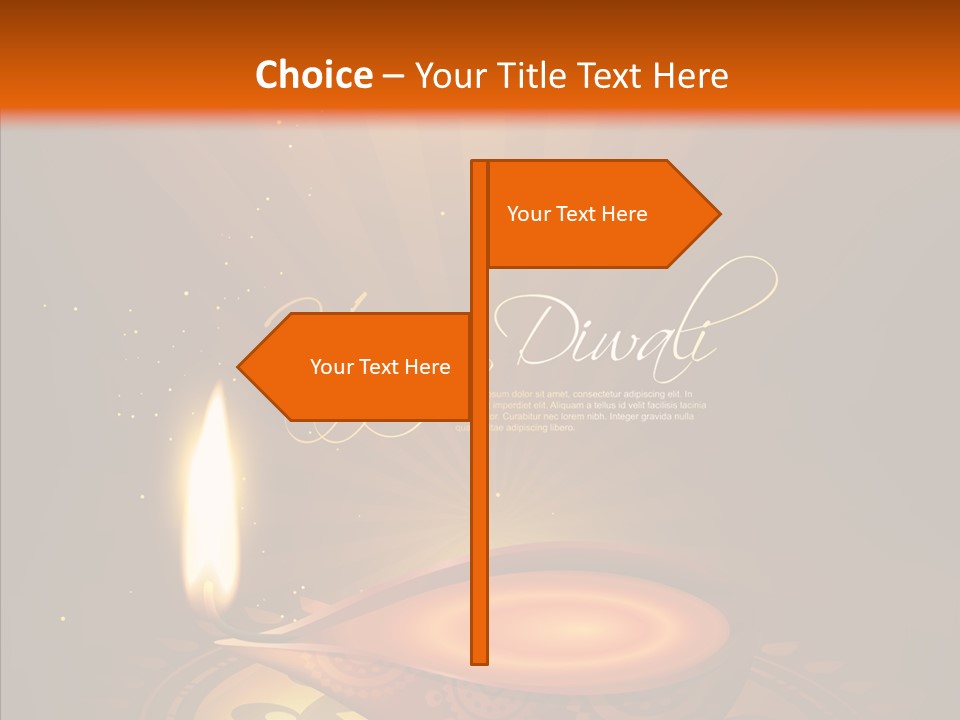 Clip Space Glowing PowerPoint Template