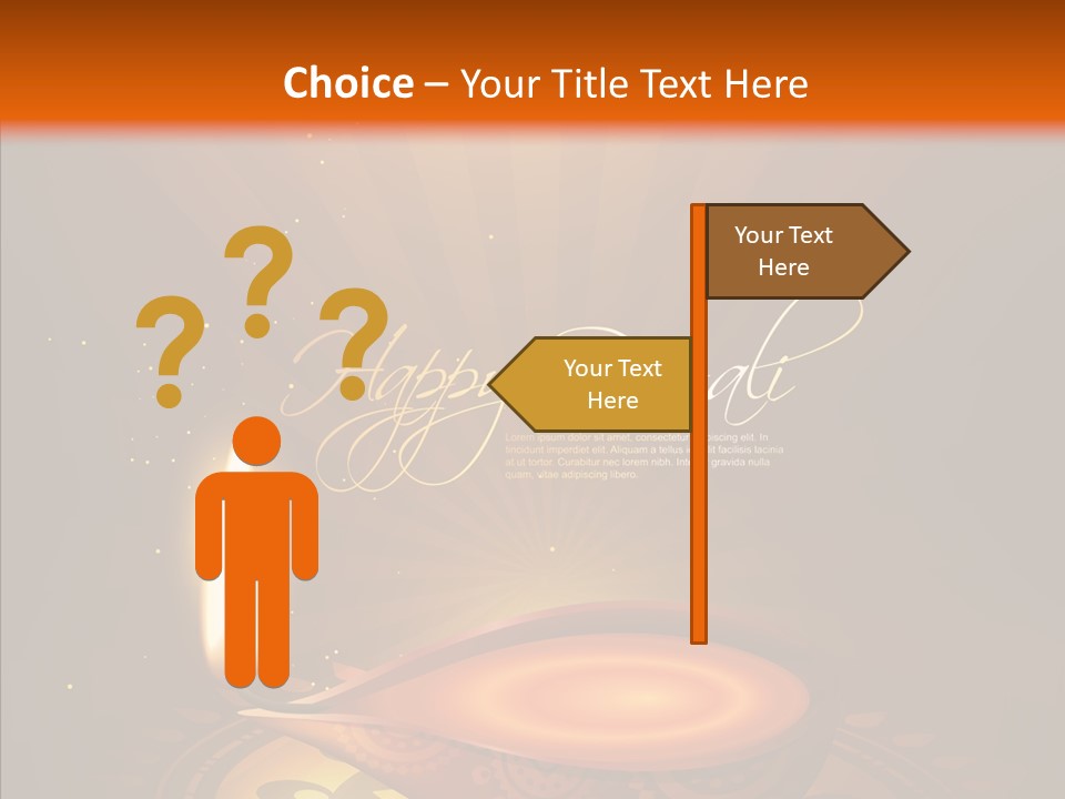 Clip Space Glowing PowerPoint Template