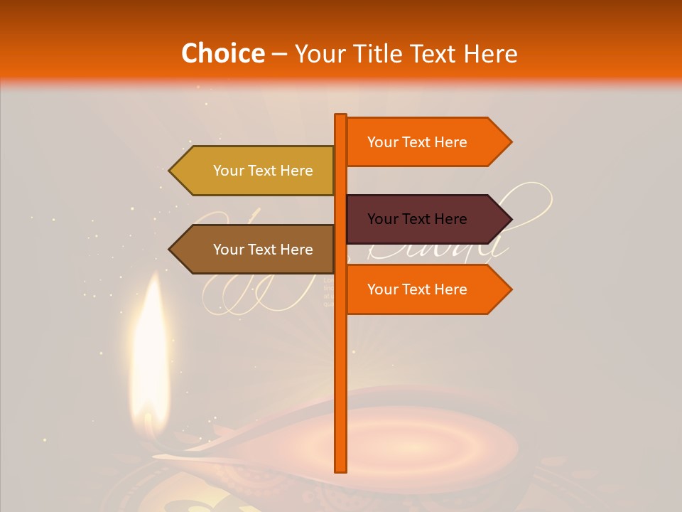 Clip Space Glowing PowerPoint Template