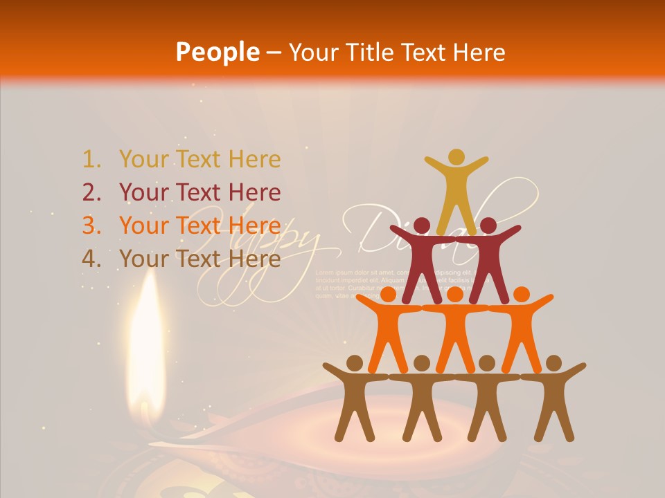 Clip Space Glowing PowerPoint Template